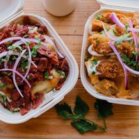 Both options at Chillin Chilakil in Playa Del Carmen