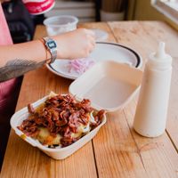 Pastor soy at Chillin Chilakil in Playa Del Carmen