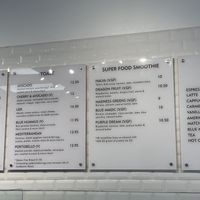 Menu  at Cafe Express in Las Vegas