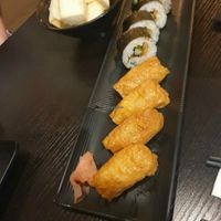 Inari & vegan nori rolls at OKAMI in Bendigo