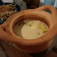 Pineapple red curry and tofu at Vegan Society in Chiang Mai