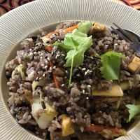 Kimchi fried rice...  at Vegan Society in Chiang Mai