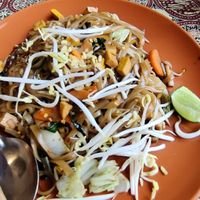 Pad Thai at Vegan Society in Chiang Mai