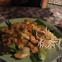Pad see ow at Vegan Society in Chiang Mai