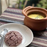 Pumpkin curry  at Vegan Society in Chiang Mai