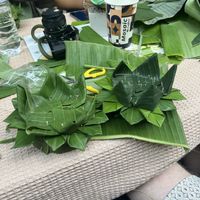 Making Krathongs!   at Vegan Society in Chiang Mai