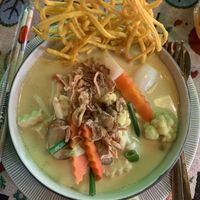 Khao soi   at Vegan Society in Chiang Mai