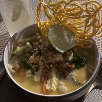 Khao soi  at Vegan Society in Chiang Mai