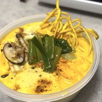 Khai soi (northern Thai style curry noodle soup) -MUST TRY🤩  at Vegan Society in Chiang Mai