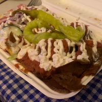 Doner loaded  at Vegan Hub in North West London
