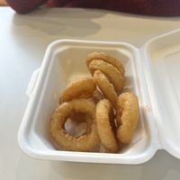 Onion rings   at Vegan Hub in North West London