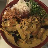 Eggplant sambal at Patua in Lisbon