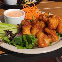 Cauliflower fried at Variable Cafe in Los Angeles