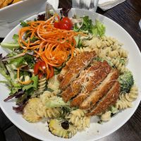 Northern lights pasta  at Variable Cafe in Los Angeles