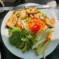 Green Goddess with tofu at Variable Cafe in Los Angeles