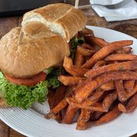 Saint Louis Po Boy Sandwich  at Variable Cafe in Los Angeles