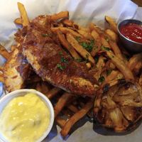 Fsh and chips were amazing! at Breaking Waves Brewing in Silverdale