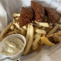 Yum! Vegan "Fish” & Chips at Breaking Waves Brewing in Silverdale
