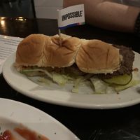 Impossible sliders  at Soulé Cafe in New Orleans