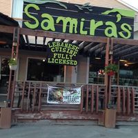 Front of restaurant at Emile's Black Point Bistro in Black Point