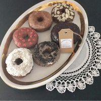 Donuts at Charbon D'or in Lucenec