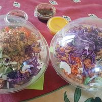 Poké bowls at Green Poké in Padua