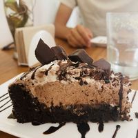 Chocolate cake   at Alma Casa Vegana in Cordoba