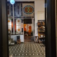 decor #Veganuary at Alma Casa Vegana in Cordoba