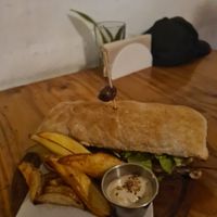 huge sandwich! #Veganuary at Alma Casa Vegana in Cordoba