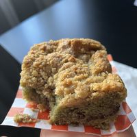 Vegan coffee cake at Cafe Capello in Reno