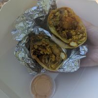 Vegan breakfast burrito 🌯 at Cafe Capello in Reno