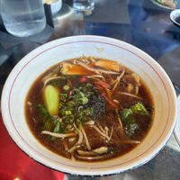 king oyster mushroom ramen  at Dragonfly Sushi & Sake Company in Gainesville