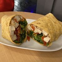 Thai wrap  at Tractor Foods in Victoria