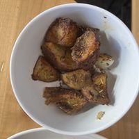 Side portion of breakfast potatoes   at Tractor Foods in Victoria