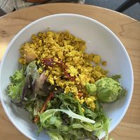 Vegan breakfast bowl  at Tractor Foods in Victoria