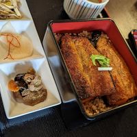 Unagirice meal at Cafe Ren - Kamigyo in Kyoto