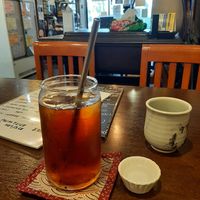 Earl gey wirh ice at Cafe Ren - Kamigyo in Kyoto