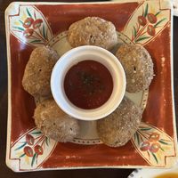 Tofu nuggets   at Cafe Ren - Kamigyo in Kyoto