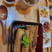 Eel at Cafe Ren - Kamigyo in Kyoto