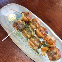 Takoyaki  at Cafe Ren - Kamigyo in Kyoto