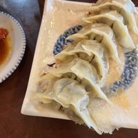 Fried gyoza  at Cafe Ren - Kamigyo in Kyoto