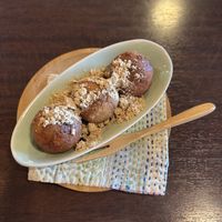 doughnuts  at Cafe Ren - Kamigyo in Kyoto