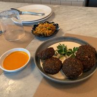 Falafel at Shuka in New York City