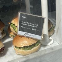 Also sandwich options! at Cornish Bakery in Fowey