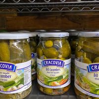 Delicious imported pickles  at Staropolska Kuchnia in New Port Richey