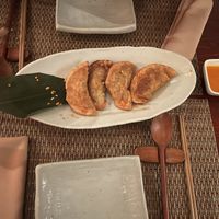 Fried vegetables dumpling  #Veganuary at HanGawi in New York City