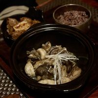 Mushroom Bulgogi with Kimchi Tofu  at HanGawi in New York City
