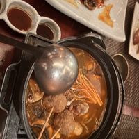 Kimchi soup  at HanGawi in New York City