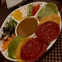 Make your own wrap  at HanGawi in New York City