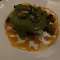 Tofu pyramid   at HanGawi in New York City